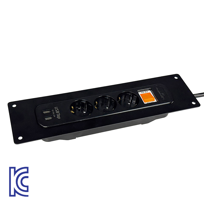 매립콘센트 3구(2USB)