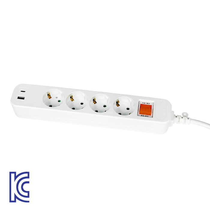 4구 콘센트(C type+USB Port)