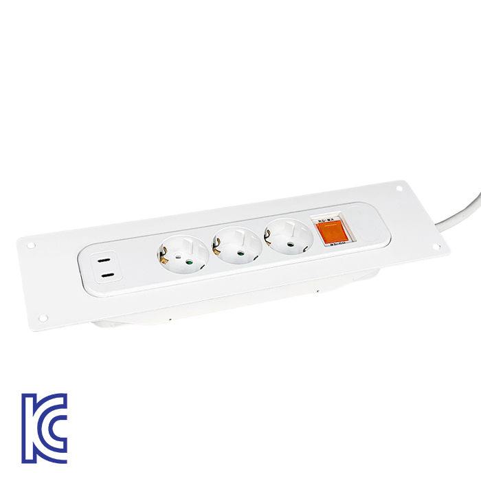 매립콘센트 3구