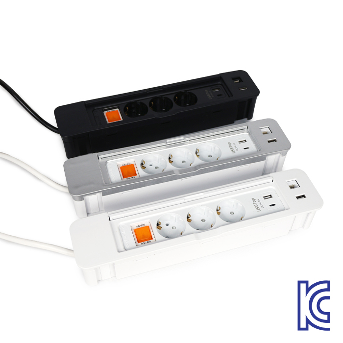 슬림멀티탭 3구 ( USB+C Type )